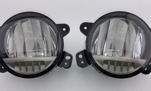 2007-2018 Jeep Wrangler JK OEM LED Fog Lights / Pair / JK016 / JK016