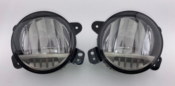 2007-2018 Jeep Wrangler JK OEM LED Fog Lights / Pair / JK016 / JK016