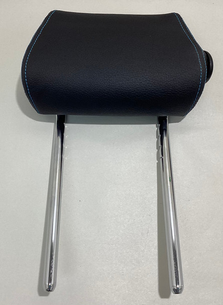 IMG_0327__87692 2016-2021 F87 BMW M2 Dakota Black Leather Rear Seat Headrests / Blue Stitching / B2008