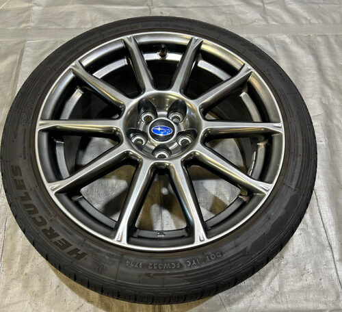2017-2020 Subaru BRZ Performance 17x7.5" Wheel Rim w/ Tire / OEM / FB053