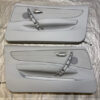 2008-2013 BMW E88 128i 135i Convertible Interior Door Panels / Gray / Pair / B1013