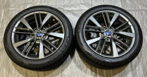 2022-2023 Subaru WRX 17" Wheels Rims w/ Tires / Pair / OEM / SW005