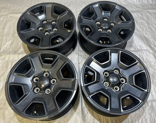 IMG_1844_2__71675 2020-2023 Jeep Gladiator JT Mojave 17" OEM Wheels Rims / Set of 4 / JK017