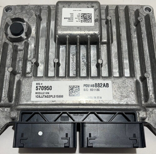 2023 Jeep Wrangler Gladiator JT 3.6l Engine Control Module ECU / 05149882AB / 28K JT003