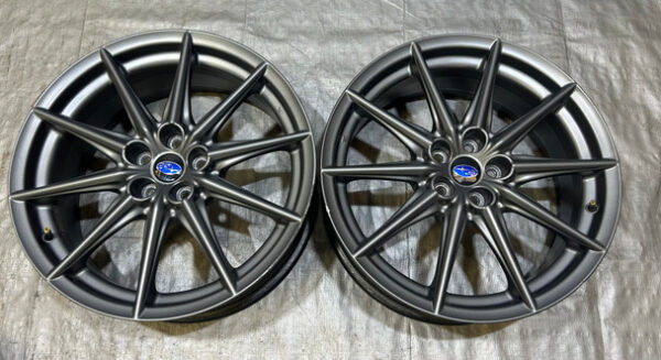 2022-2023 Subaru BRZ OEM 18" Wheels Rims / Pair / *Minor Bend* / FB209