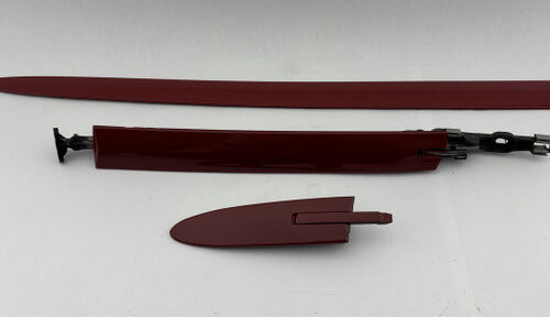 IMG_4033__66502 2008-2013 E93 BMW M3 Convertible Passenger Side Roof Molding Hinge Cover Trim / E9M06