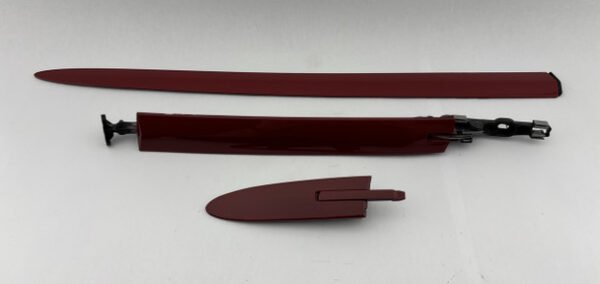 2008-2013 E93 BMW M3 Convertible Passenger Side Roof Molding Hinge Cover Trim / E9M06