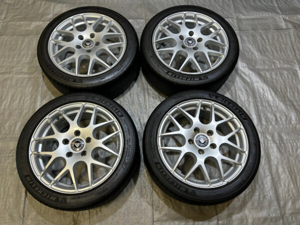 IMG_4042_3__81706 2009-2016 E89 BMW Z4 17x7.5" Velox Apex Wheels Rims w/ Tires / Set of 4 / *Minor Bend* / Z4908