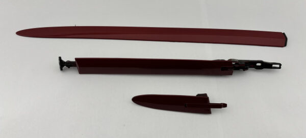 IMG_4087__82014 2008-2013 E93 BMW M3 Convertible Driver Side Roof Molding Hinge Cover Trims / E9M06