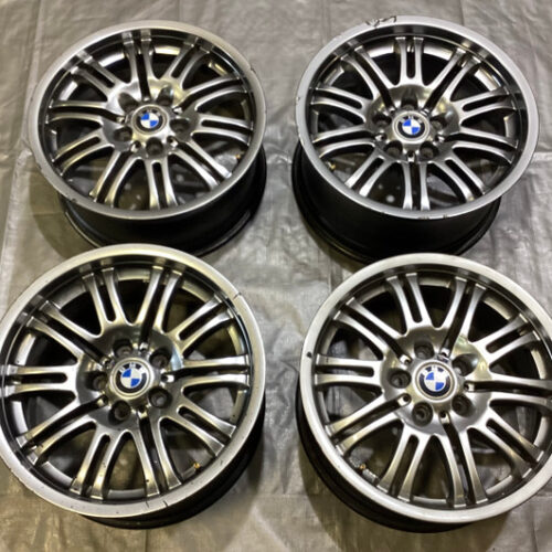 IMG_4940__59420 2001-2006 E46 BMW M3 18" Style 67 M Double Spoke Wheels Rims / Set of 4 / M3018
