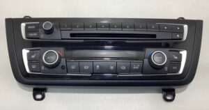 2015-2020 F80 F82 F83 BMW M3 Automatic Climate Control / Radio Control Faceplate / F8M06