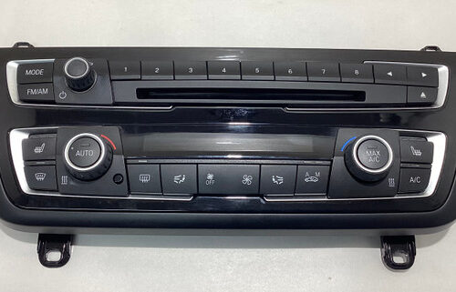 2015-2020 F80 F82 F83 BMW M3 Automatic Climate Control / Radio Control Faceplate / F8M06