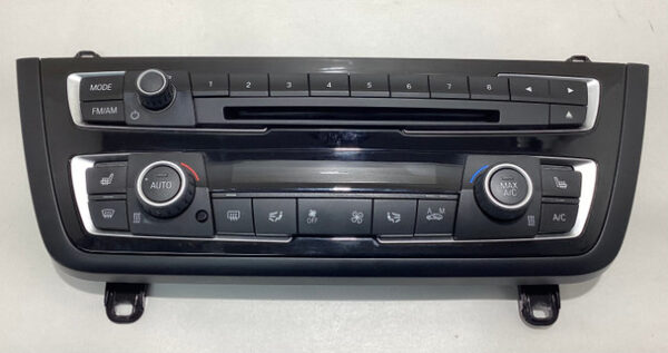 2015-2020 F80 F82 F83 BMW M3 Automatic Climate Control / Radio Control Faceplate / F8M06