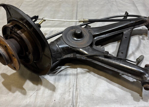 IMG_6193__94426 1997-2002 BMW Z3 Roadster Coupe Passenger Rear Trailing Arm / Hub Assembly / 101K Z3038