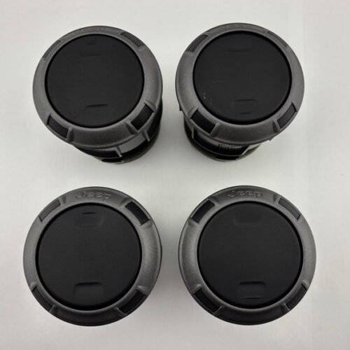 2011-2018 Jeep Wrangler JK Interior AC Vents / Set of 4 / Gray / 72K JK017