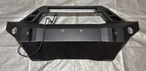 2020-2024 Jeep Gladiator Black Widow Steel Front Bumper Beam w/ 20" Light Bar / JT003