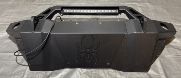 2020-2024 Jeep Gladiator Black Widow Steel Front Bumper Beam w/ 20" Light Bar / JT003