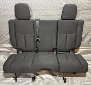 2013-2018 Jeep Wrangler JK Unlimited 4DR Black Cloth 60/40 Rear Seat Set / JK017