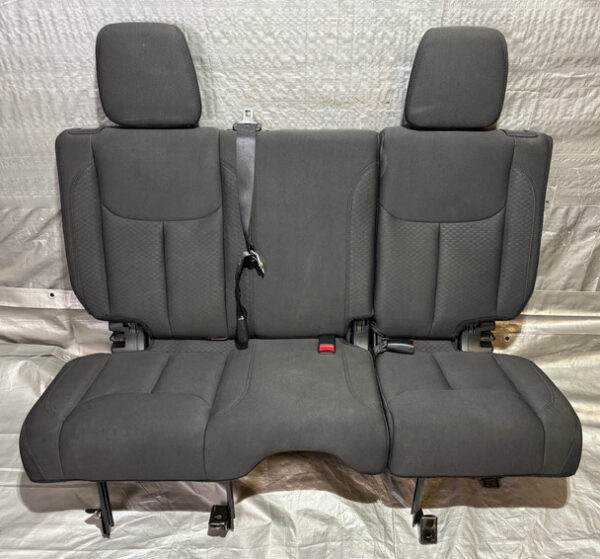 2013-2018 Jeep Wrangler JK Unlimited 4DR Black Cloth 60/40 Rear Seat Set / JK017